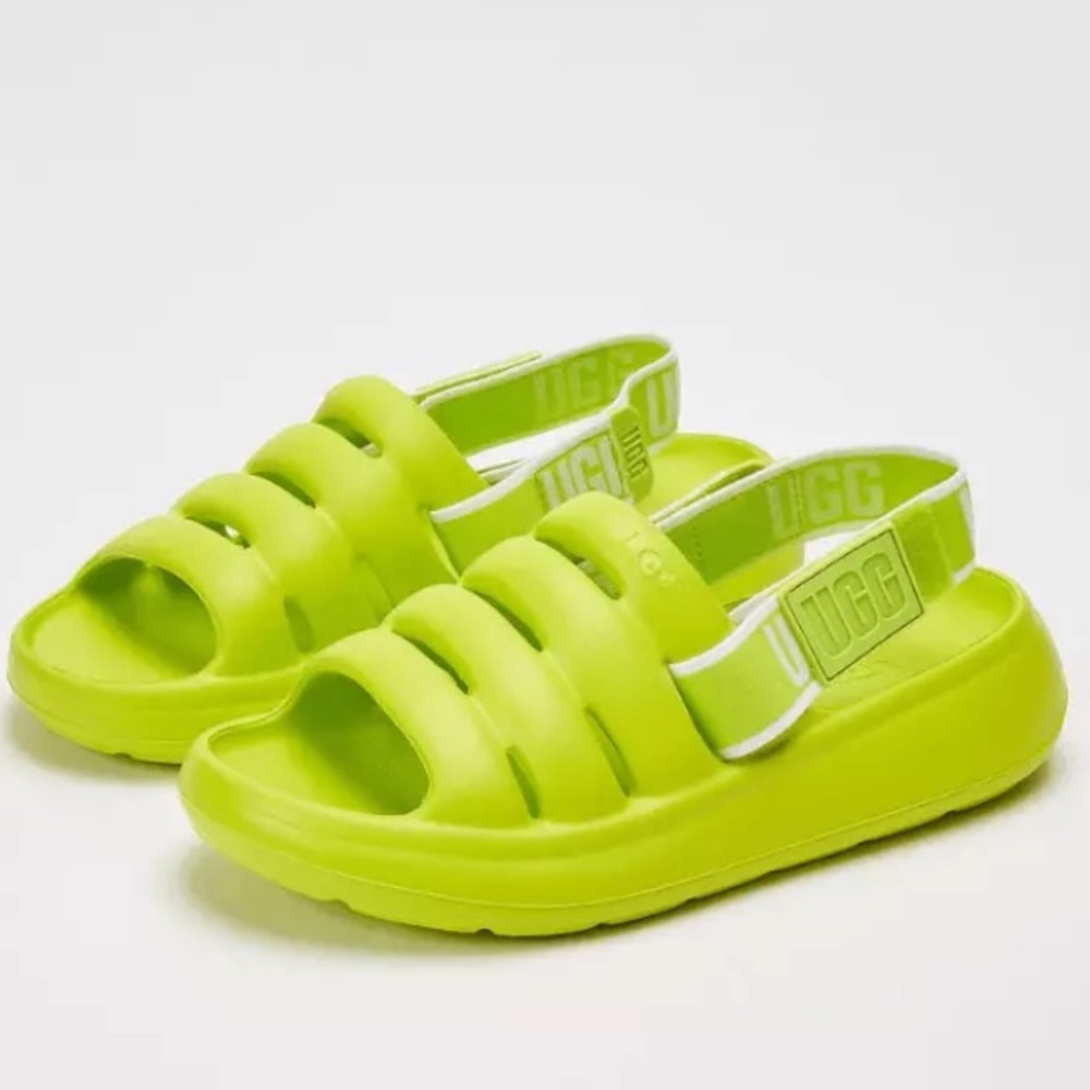 UGG Women's Sport Yeah Slide Sandals - Key Lime